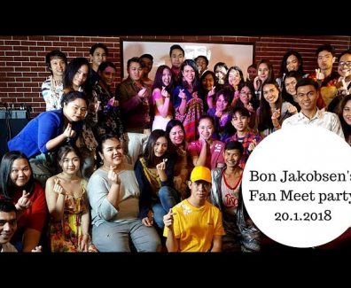 บรรยากาศงาน Bon Jakobsen’s Fan Meet Party